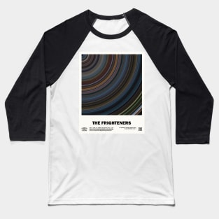 minimal_The Frighteners Circular Barcode Movie Baseball T-Shirt